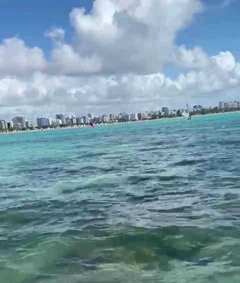 Na BEIRA DE PAJUCARA EDIFICIO NEO 2 APARTAMENTO COM 2 QUARTOS CONSUMO ELETRICO É PAGO NO CKECK-OUT Maceió Extérieur photo